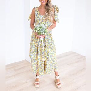 Buddy Love Drew Sunny Hunny Maxi Dress Size Medium